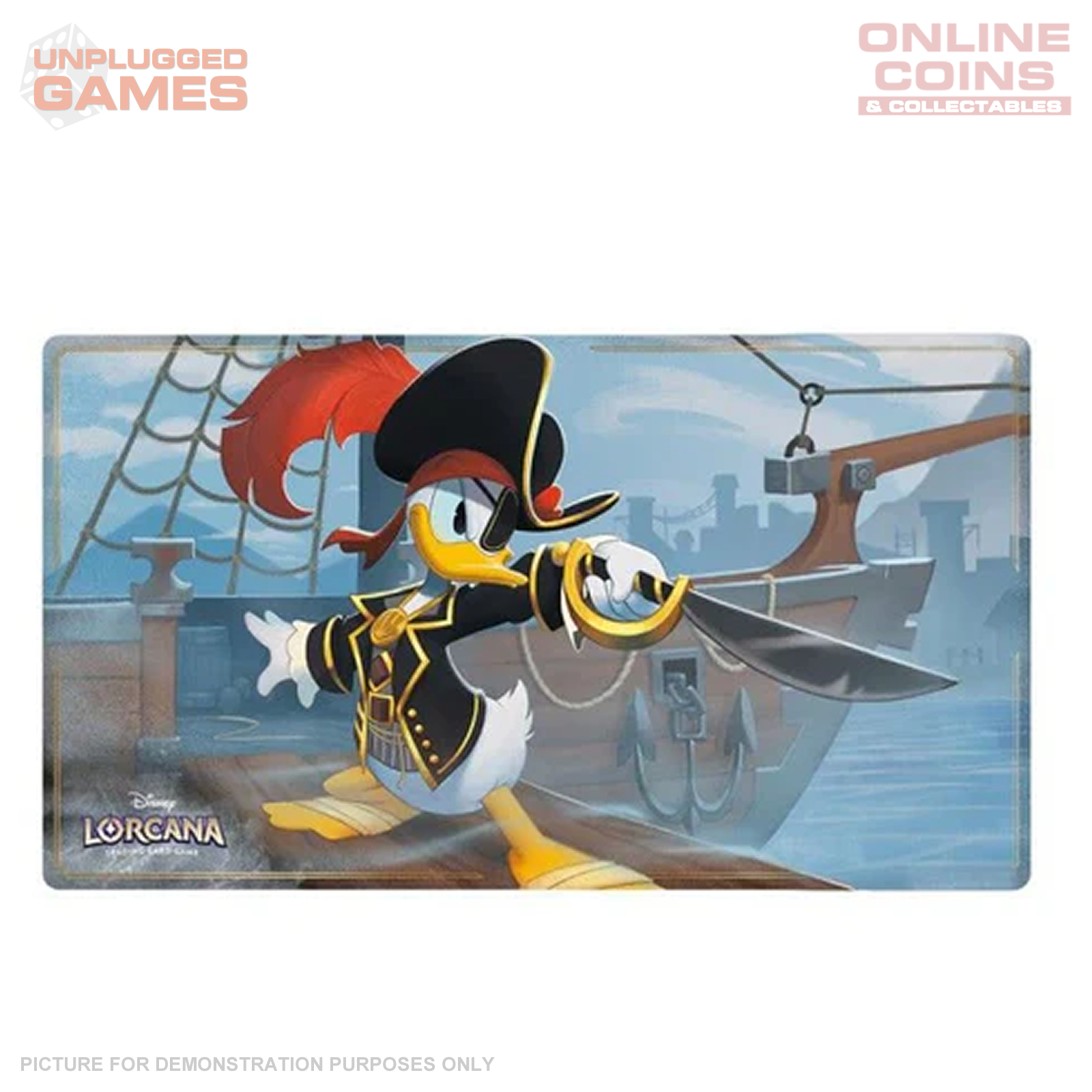 LORCANA Azurite Sea Playmat - Donald Duck
